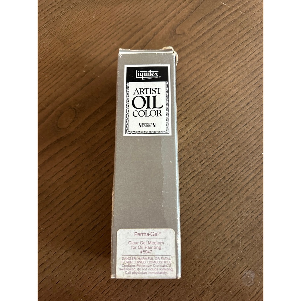 Liquitex Perma-Gel Clear Gel Medium for Oil Painting 5947 Binney & Smith Vintage
